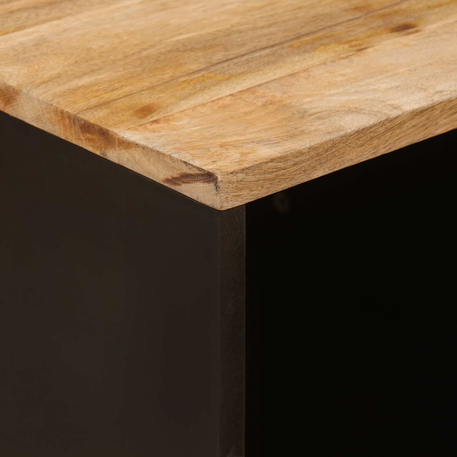 Salontafel Bruin 80 x 50 x 40 cm Massief Mango Hout is nu te koop bij PeponiXL, paradijselijk wonen!