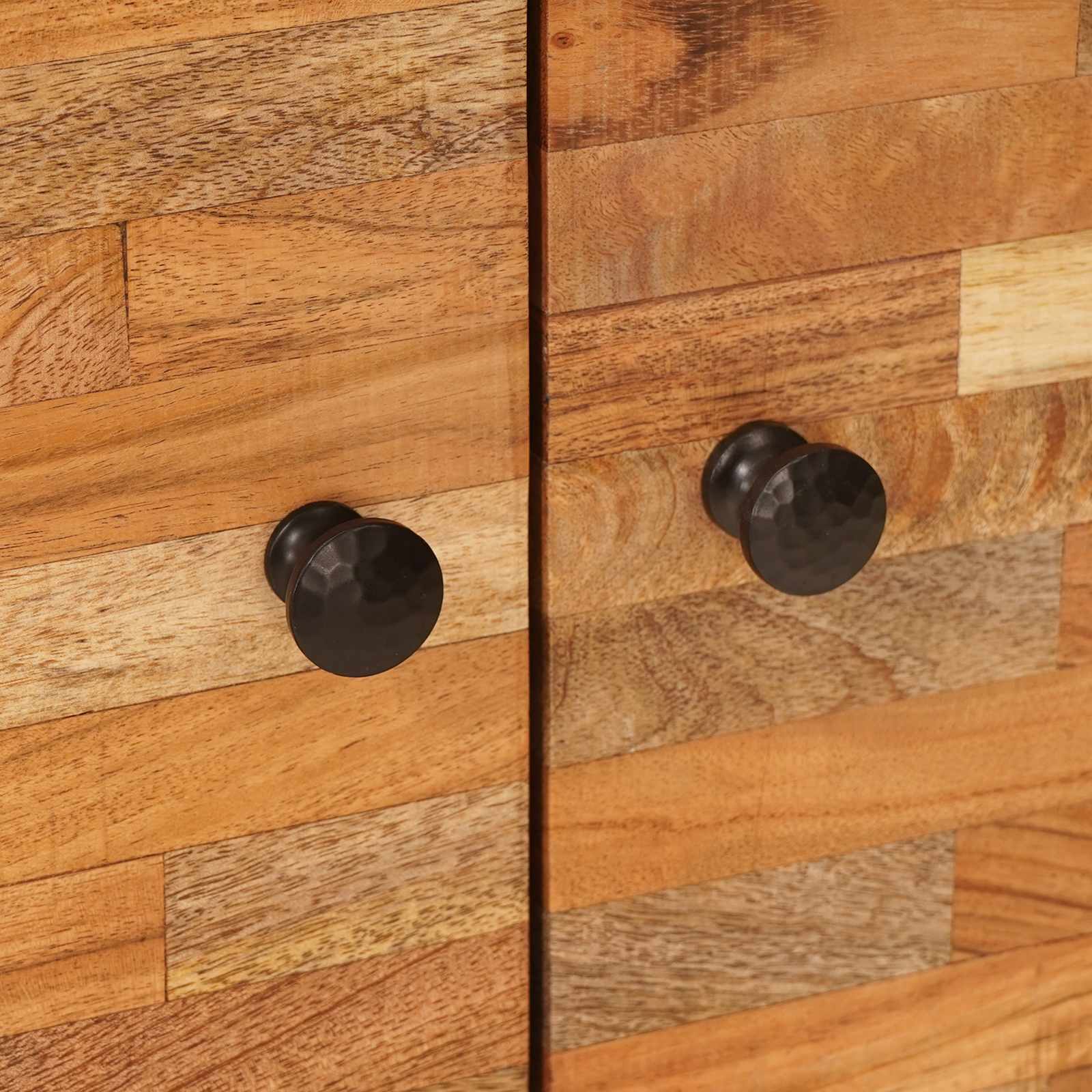 Salontafel Bruin 80 x 50 x 40 cm Massief Mango Hout is nu te koop bij PeponiXL, paradijselijk wonen!