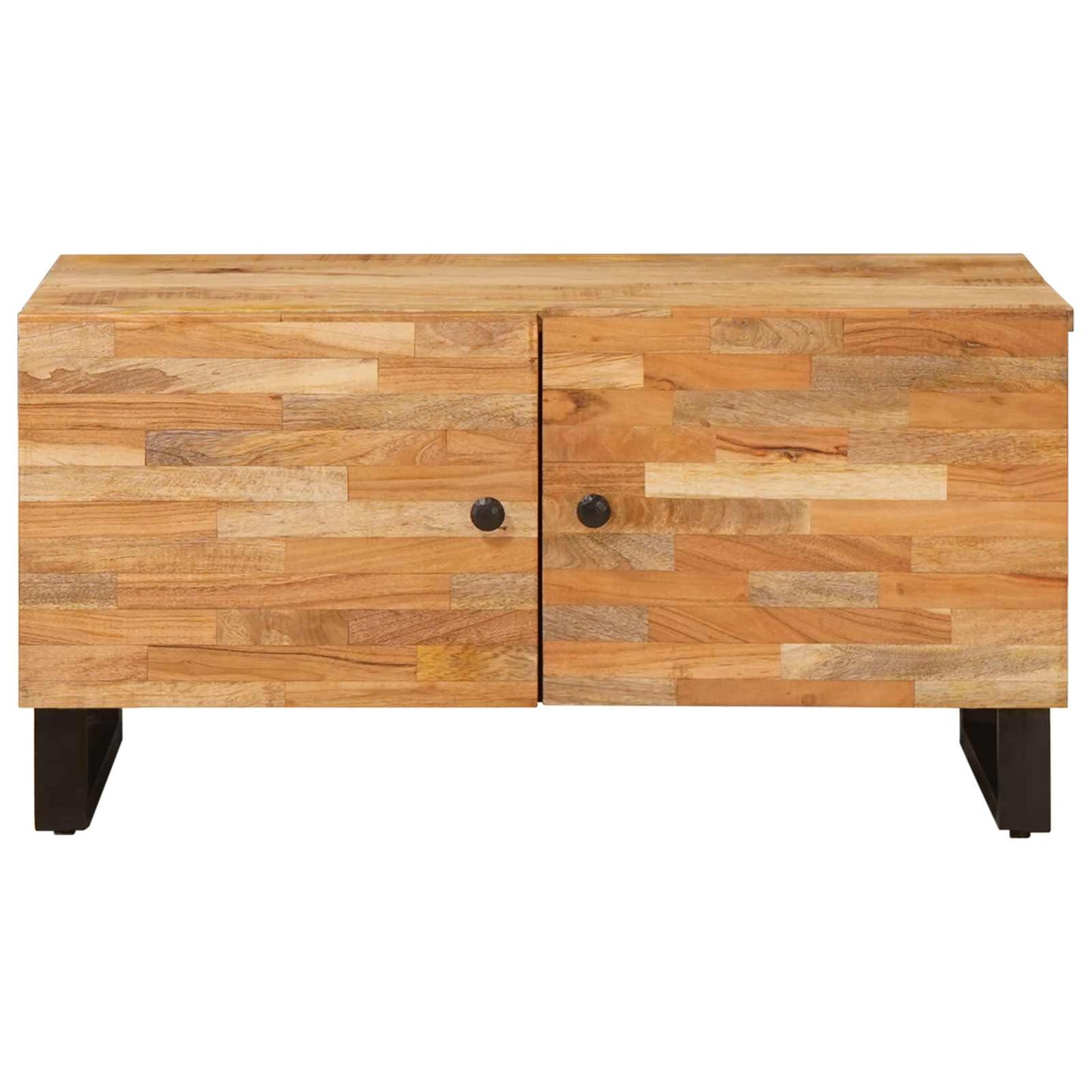 Salontafel Bruin 80 x 50 x 40 cm Massief Mango Hout is nu te koop bij PeponiXL, paradijselijk wonen!