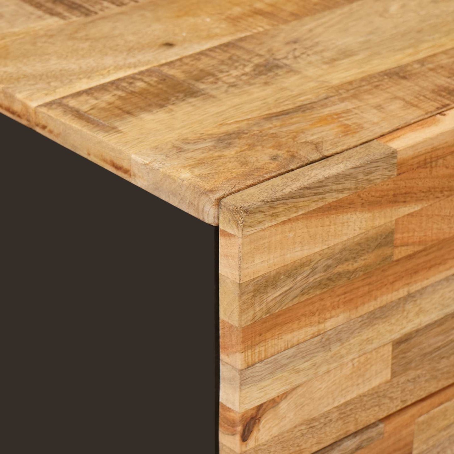 Bed kast met lade Bruin 50 x 33 x 60 cm Massief Mango Hout is nu te koop bij PeponiXL, paradijselijk wonen!