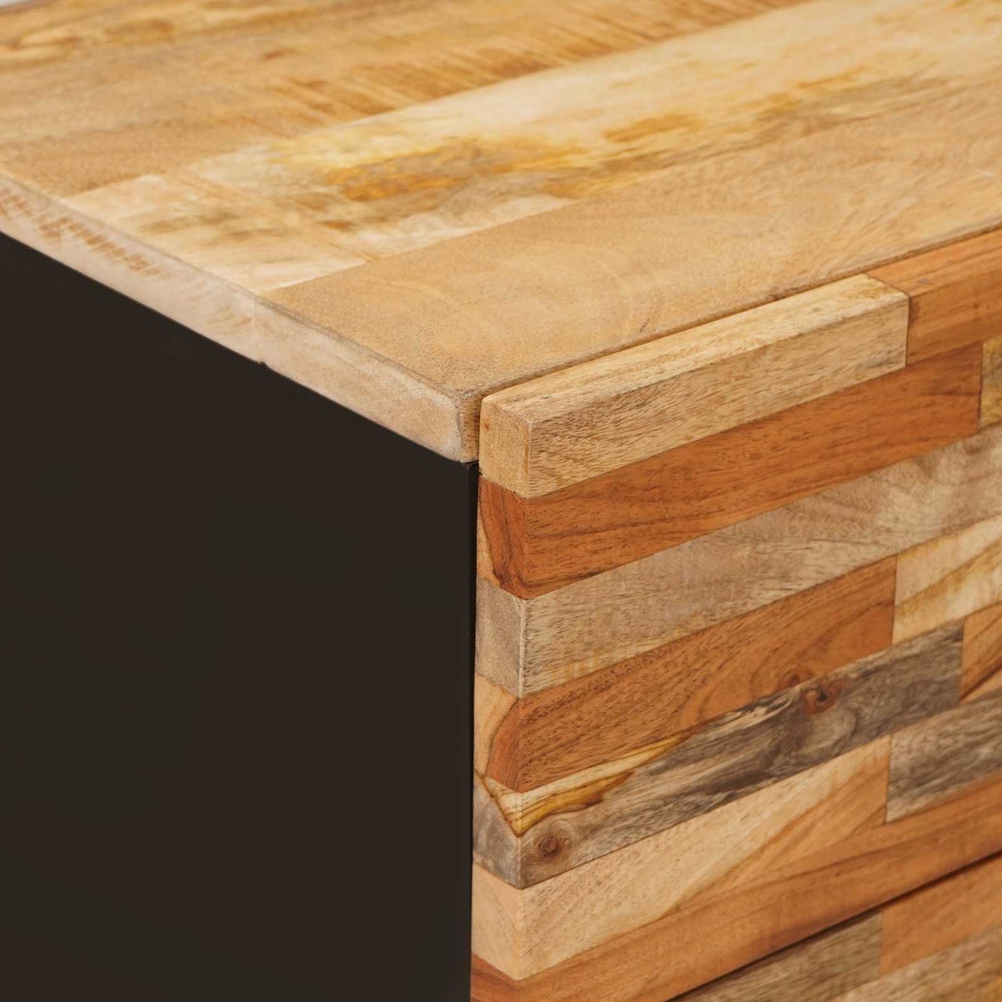 Bed kast met lade Bruin 50 x 33 x 62 cm Massief Mango Hout is nu te koop bij PeponiXL, paradijselijk wonen!