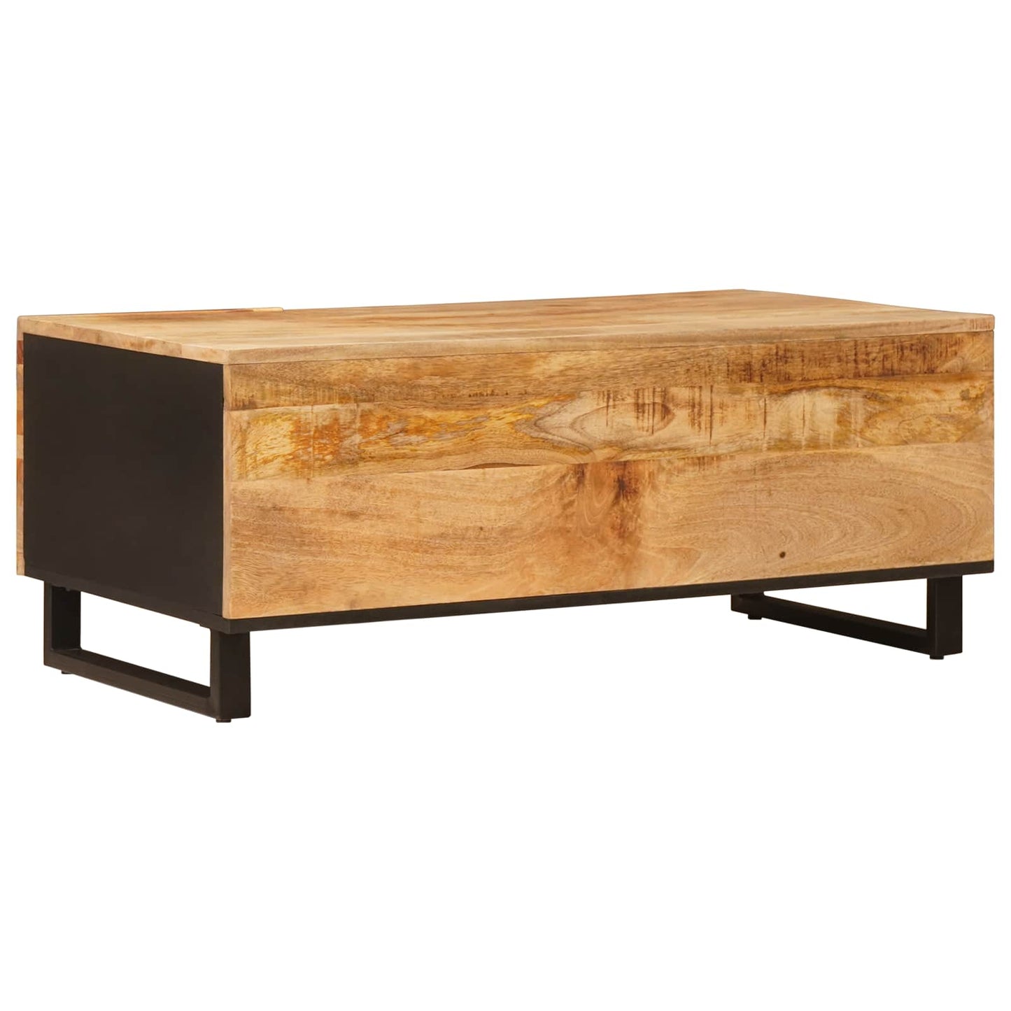 Salontafel Bruin 100 x 54 x 40 cm Massief Mango Hout is nu te koop bij PeponiXL, paradijselijk wonen!