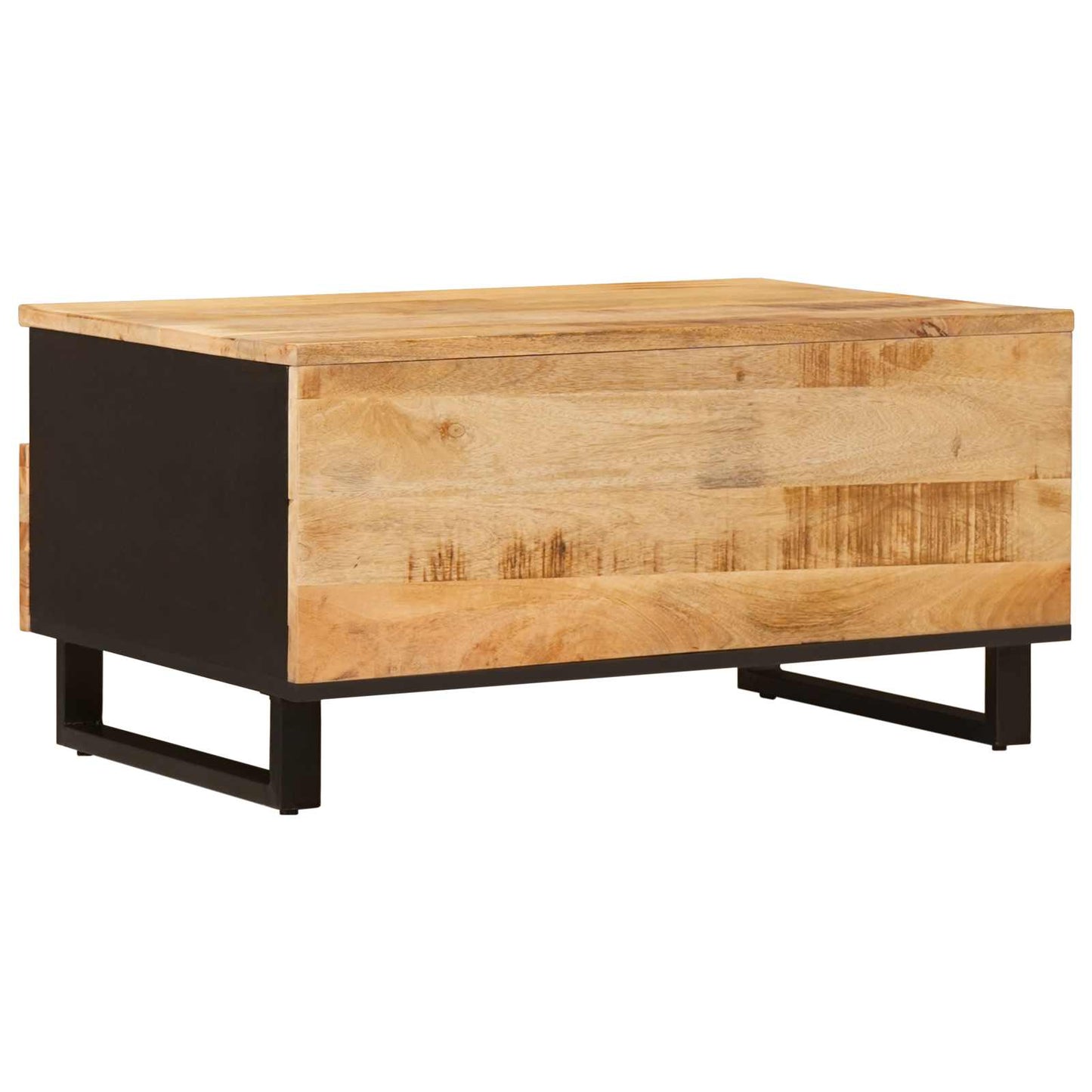 Salontafel met lade Bruin 80 x 54 x 40 cm Massief Mango Hout is nu te koop bij PeponiXL, paradijselijk wonen!
