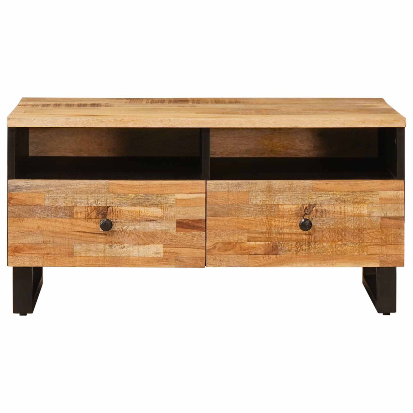 Salontafel met lade Bruin 80 x 54 x 40 cm Massief Mango Hout is nu te koop bij PeponiXL, paradijselijk wonen!