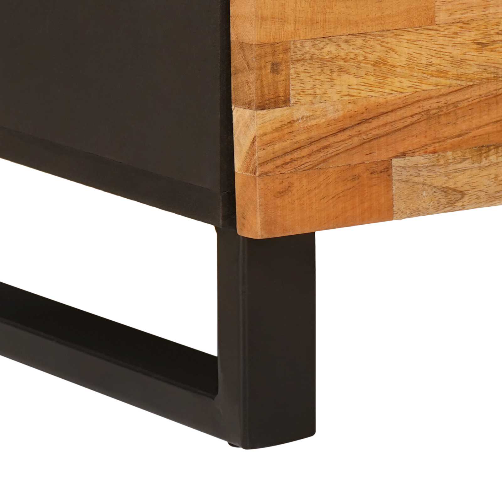 TV-kast Corona Bruin 100 x 33 x 46 cm Massief Mango Hout is nu te koop bij PeponiXL, paradijselijk wonen!