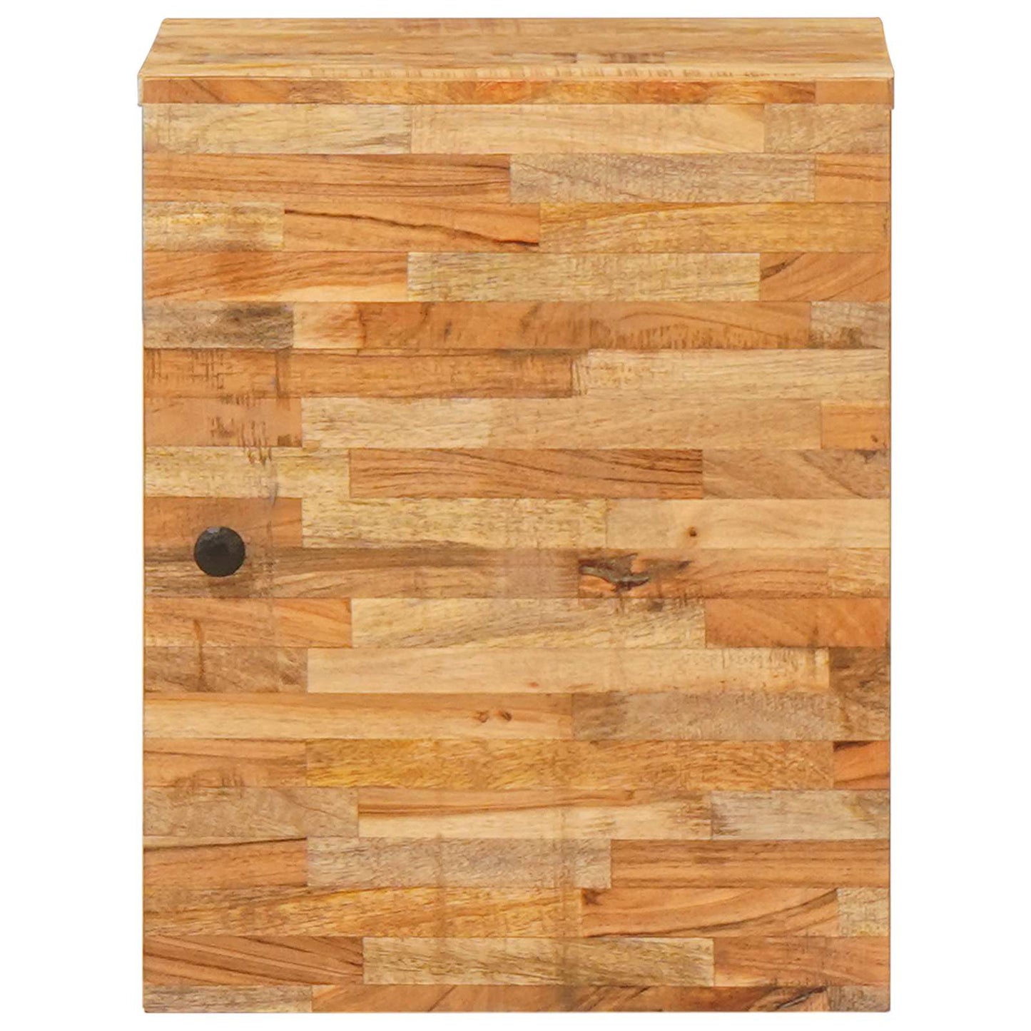 Badkamer Hangkast Naturel 38 x 33 x 48 cm Massief Mango Hout is nu te koop bij PeponiXL, paradijselijk wonen!