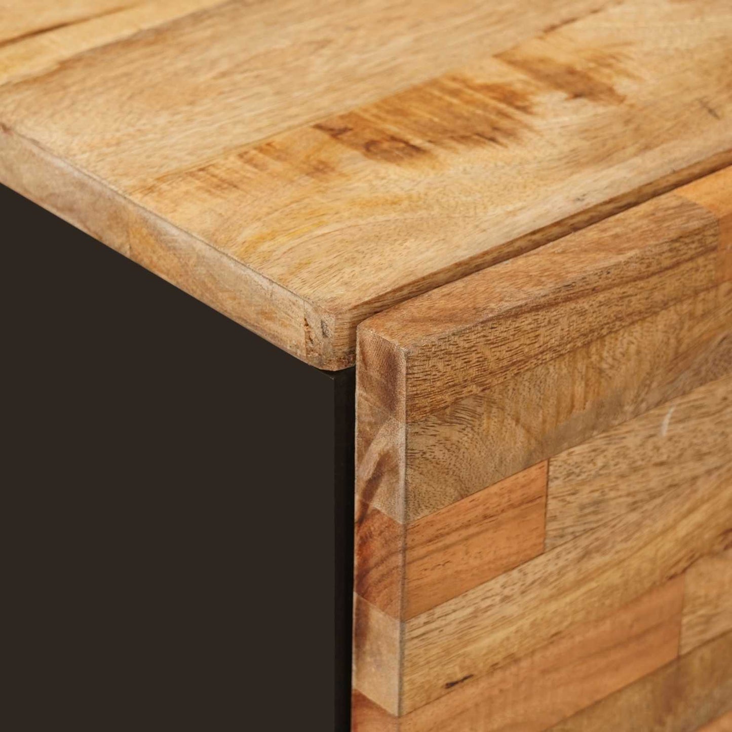 Badkamerkast Naturel 38 x 33 x 58 cm Massief Mango Hout is nu te koop bij PeponiXL, paradijselijk wonen!