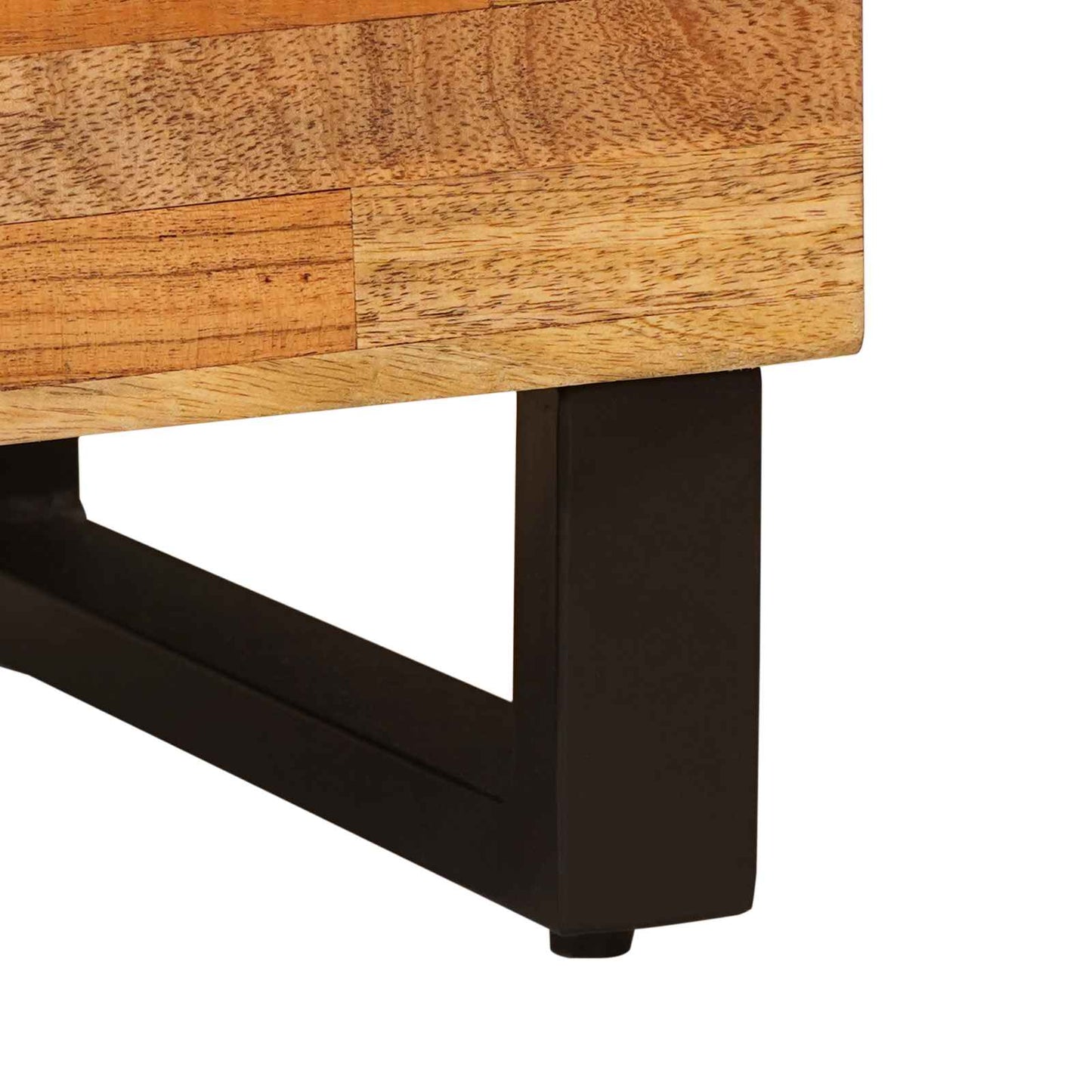 Badkamerkast Artisan Eiken 38 x 33 x 160 cm Massief Mango Hout is nu te koop bij PeponiXL, paradijselijk wonen!