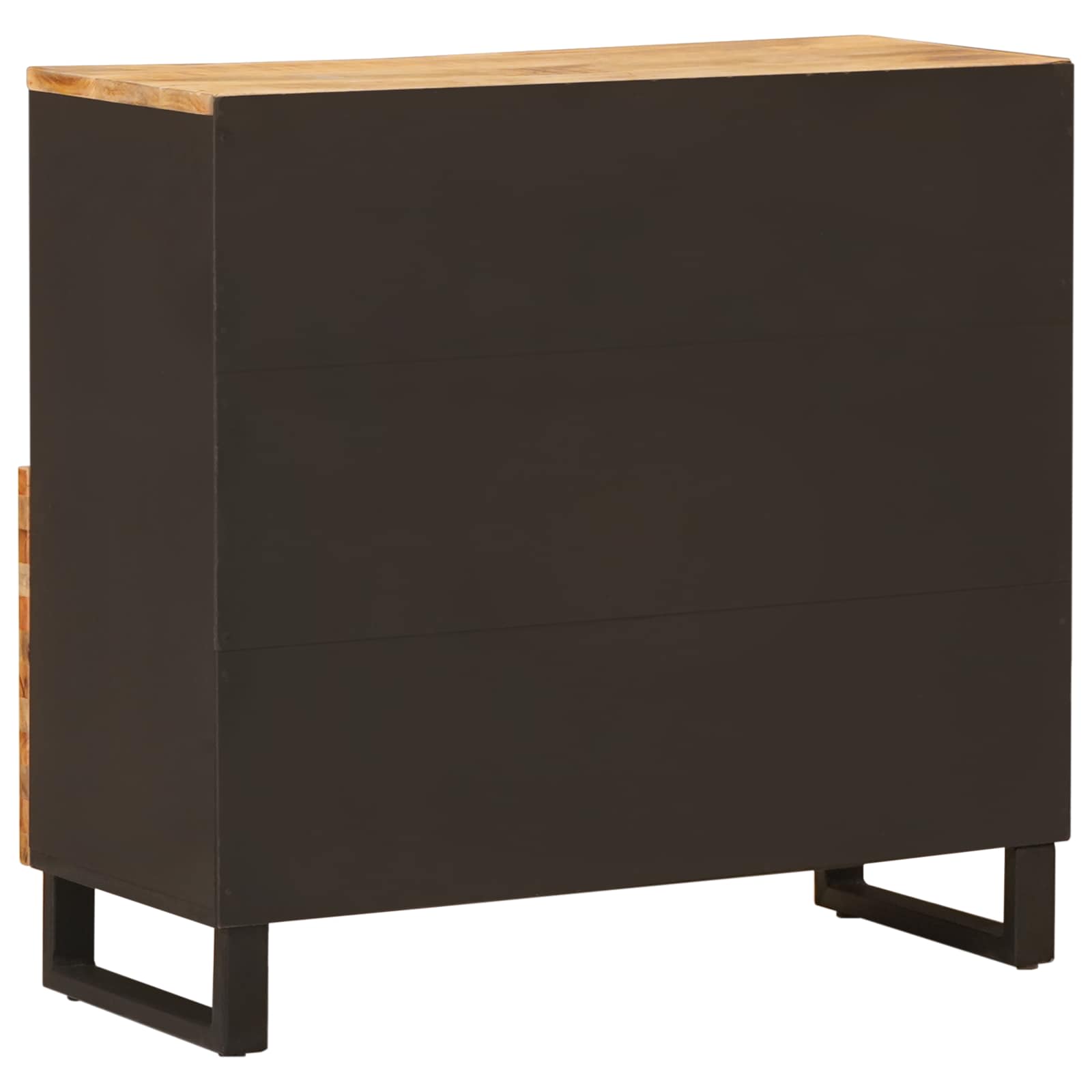 Bijzetkast met lade Bruin 90 x 33 x 75 cm Massief Mango Hout is nu te koop bij PeponiXL, paradijselijk wonen!