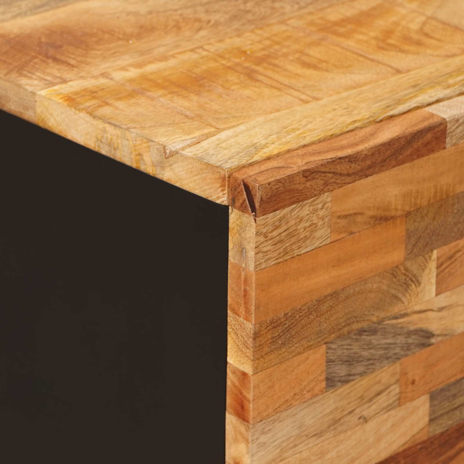 Opberg Highboard Bruin 60 x 33 x 100 cm Massief Mango Hout is nu te koop bij PeponiXL, paradijselijk wonen!