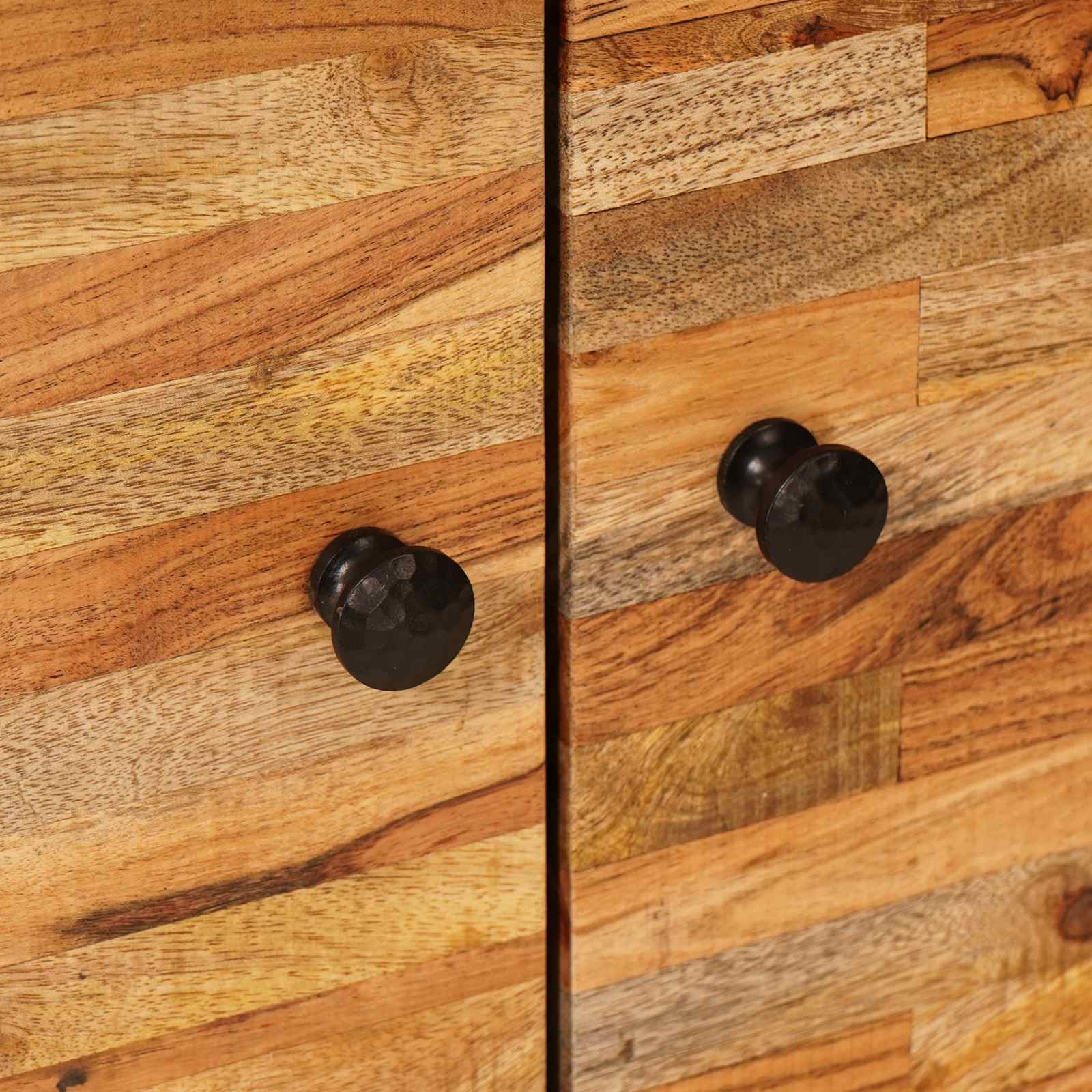 Opberg Highboard Bruin 60 x 33 x 100 cm Massief Mango Hout is nu te koop bij PeponiXL, paradijselijk wonen!