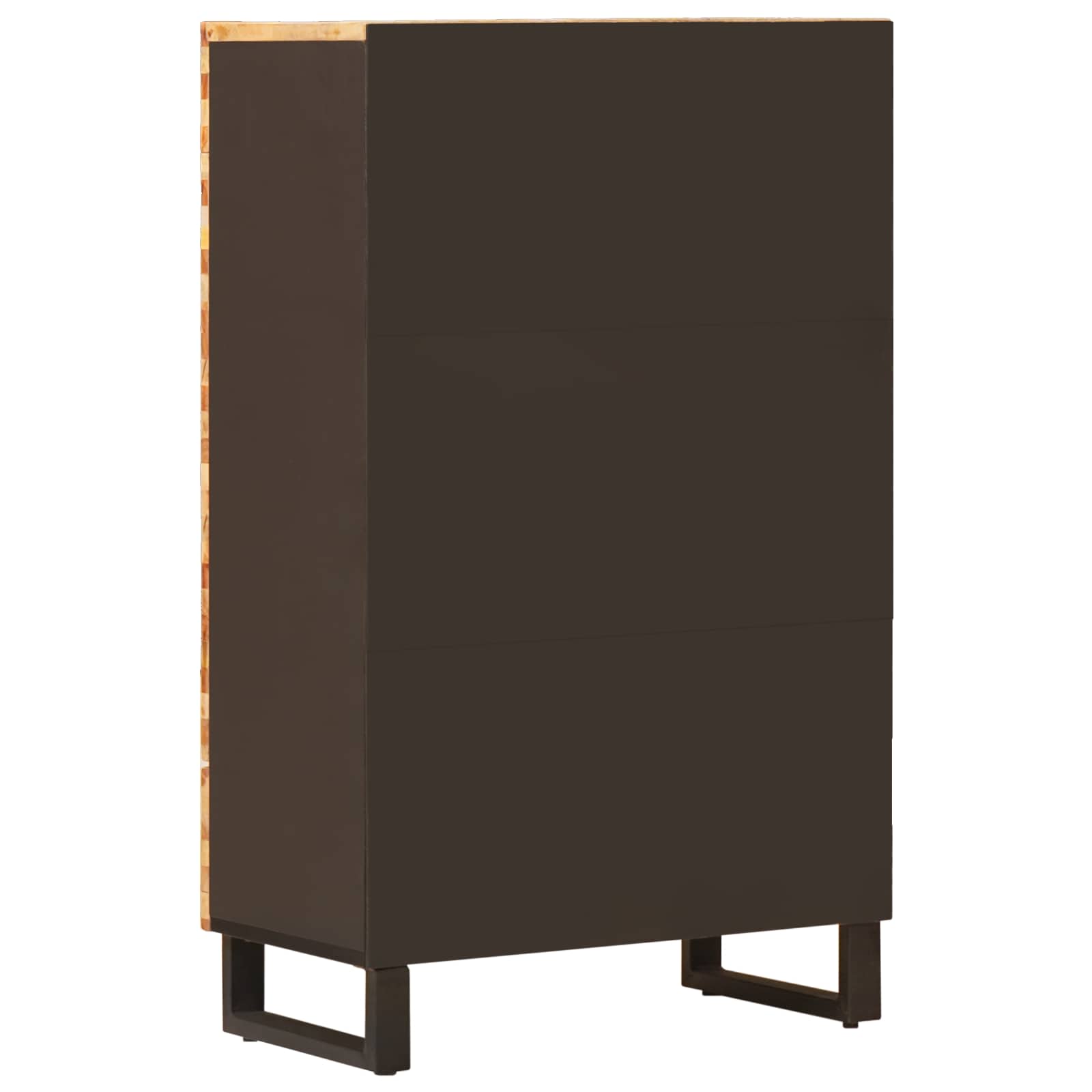 Opberg Highboard Bruin 60 x 33 x 100 cm Massief Mango Hout is nu te koop bij PeponiXL, paradijselijk wonen!