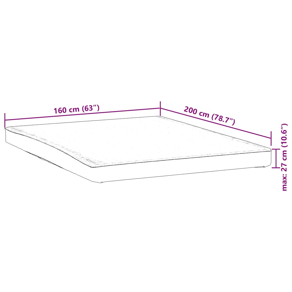 Matrasbeschermer waterdicht 160x200 cm wit is nu te koop bij PeponiXL, paradijselijk wonen!