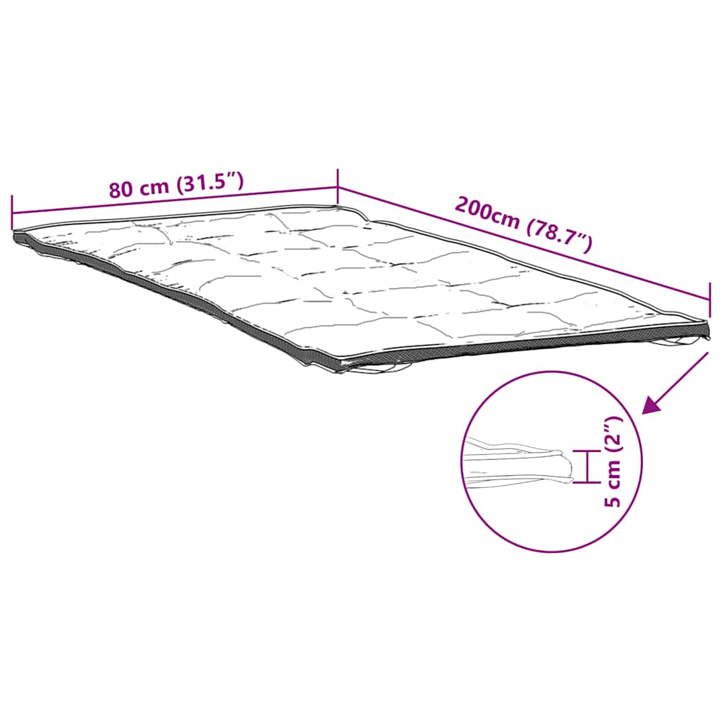 Matrasbeschermer 80x200 cm wit is nu te koop bij PeponiXL, paradijselijk wonen!