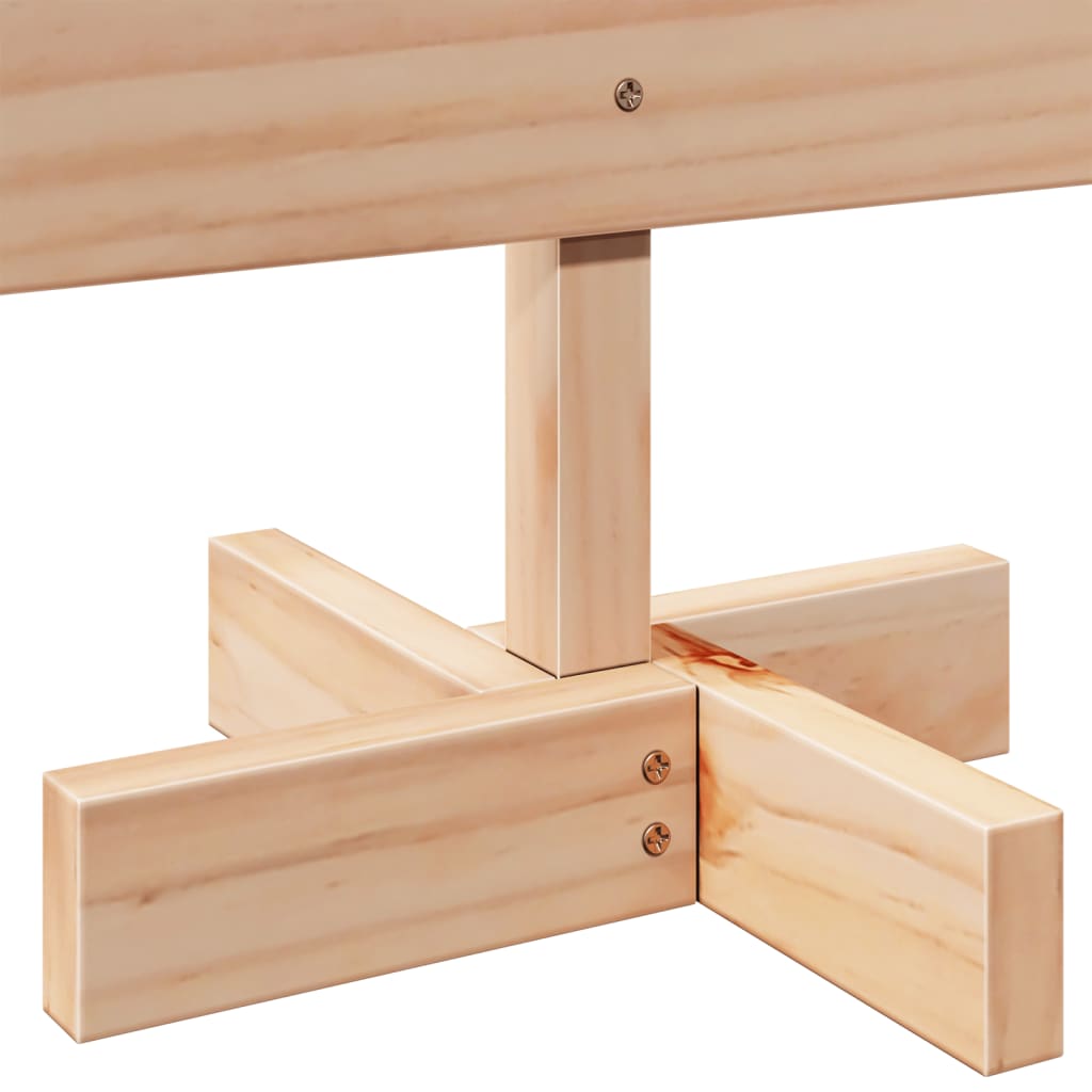 Kerstdecoratie kerstboom 70 cm massief hout is nu te koop bij PeponiXL, paradijselijk wonen!