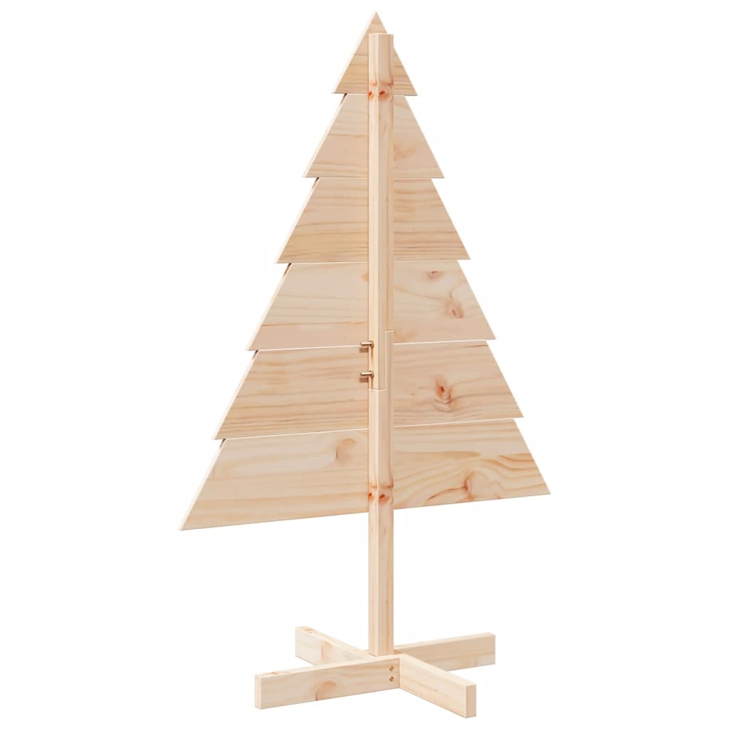 Kerstdecoratie kerstboom 110 cm massief hout is nu te koop bij PeponiXL, paradijselijk wonen!