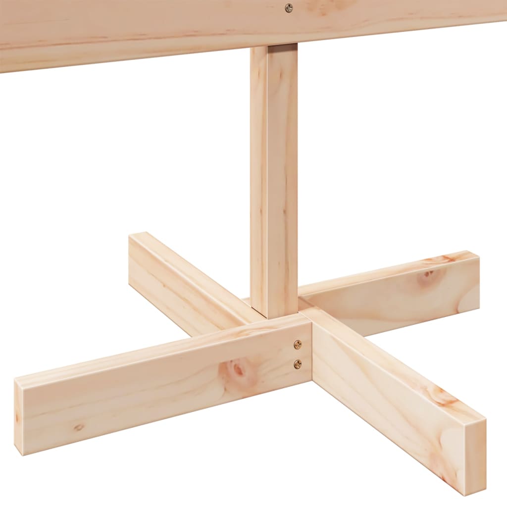 Kerstdecoratie kerstboom 110 cm massief hout is nu te koop bij PeponiXL, paradijselijk wonen!