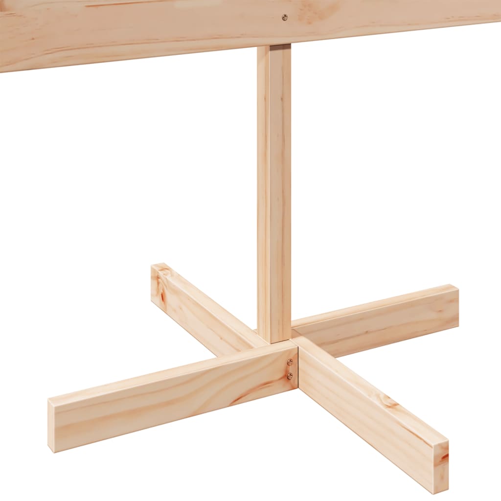 Kerstdecoratie kerstboom 150 cm massief hout is nu te koop bij PeponiXL, paradijselijk wonen!