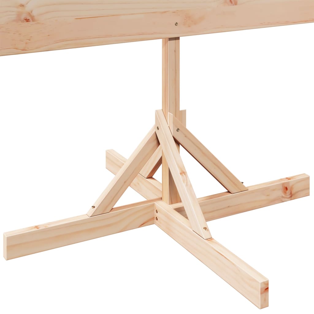 Kerstdecoratie kerstboom 180 cm massief hout is nu te koop bij PeponiXL, paradijselijk wonen!