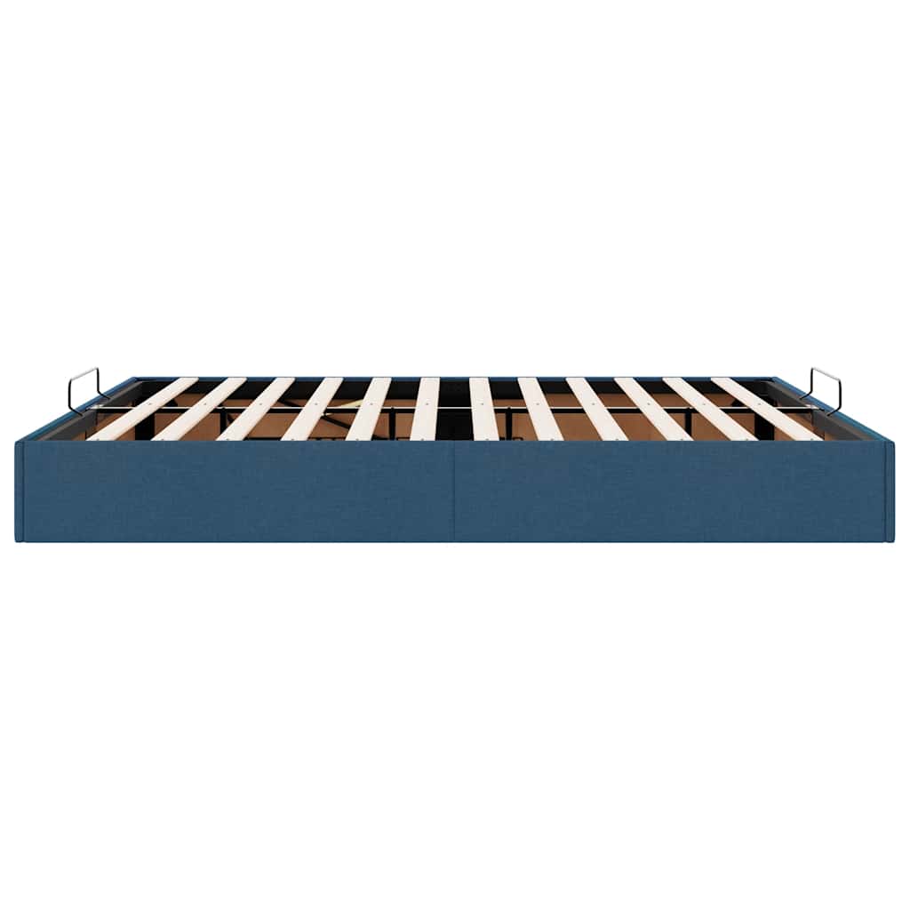 Bedframe zonder matras 180x200 cm stof blauw is nu te koop bij PeponiXL, paradijselijk wonen!