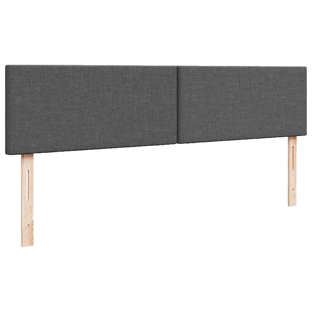 Ottoman bed met matras 160x200cm stof donkergrijs is nu te koop bij PeponiXL, paradijselijk wonen!