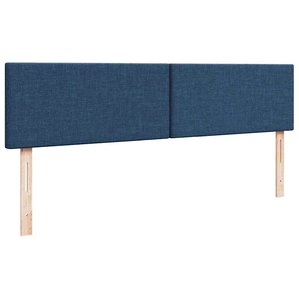 Ottoman bed met matras 180x200cm stof blauw is nu te koop bij PeponiXL, paradijselijk wonen!