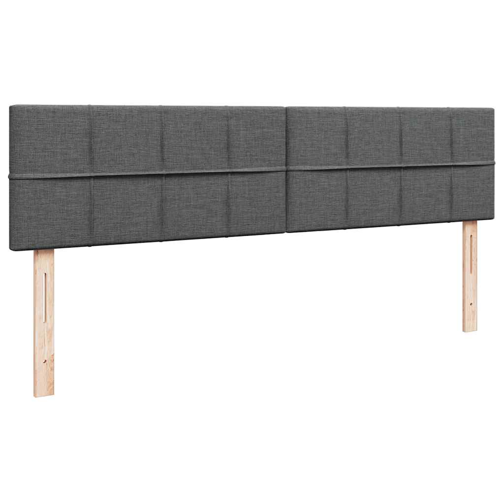 Ottoman bed met matras 160x200cm stof donkergrijs is nu te koop bij PeponiXL, paradijselijk wonen!