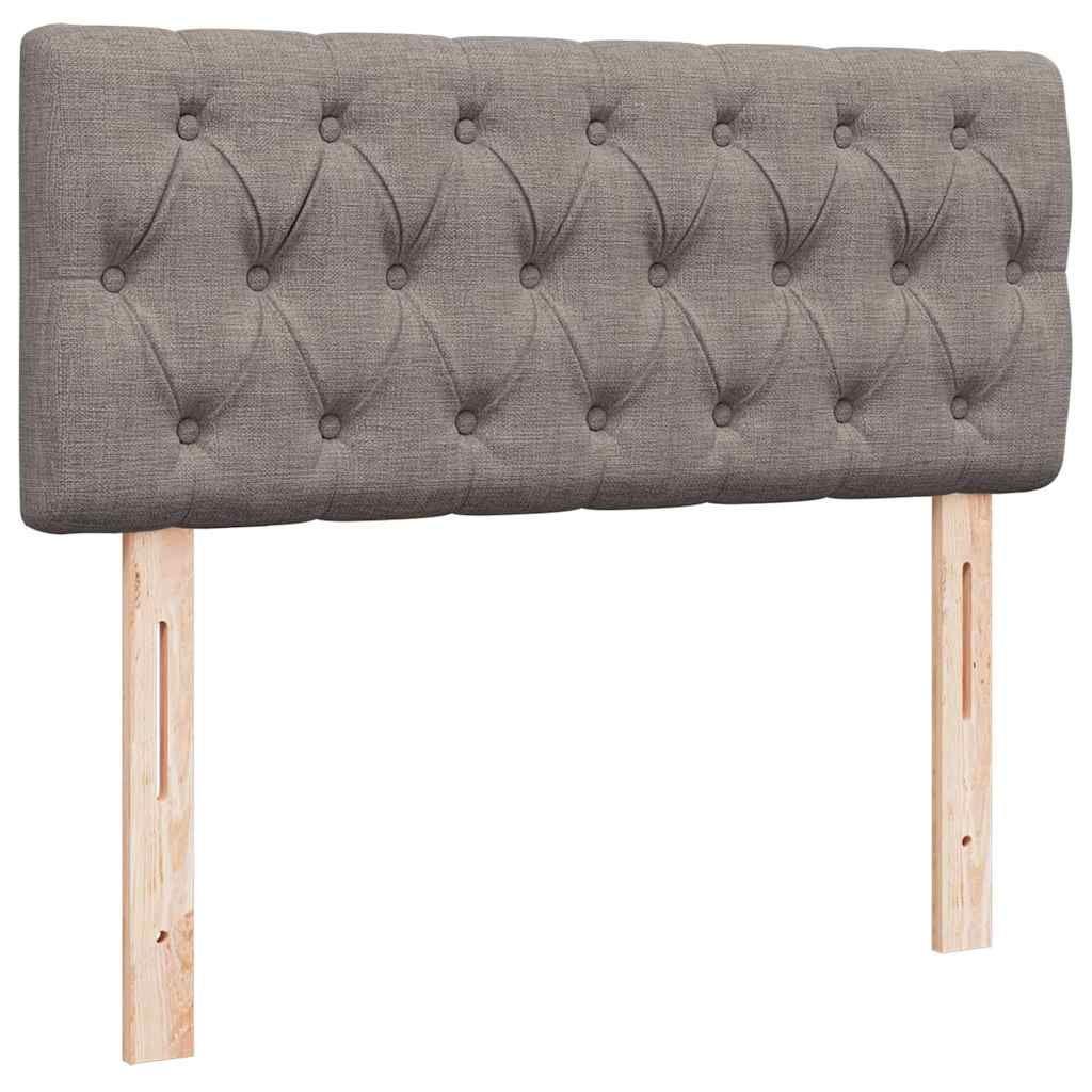 Ottoman bed met matras 120x190 cm stof taupe is nu te koop bij PeponiXL, paradijselijk wonen!