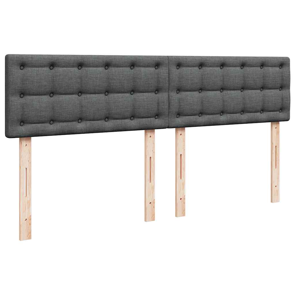 Ottoman bed met matras 180x200cm stof donkergrijs is nu te koop bij PeponiXL, paradijselijk wonen!