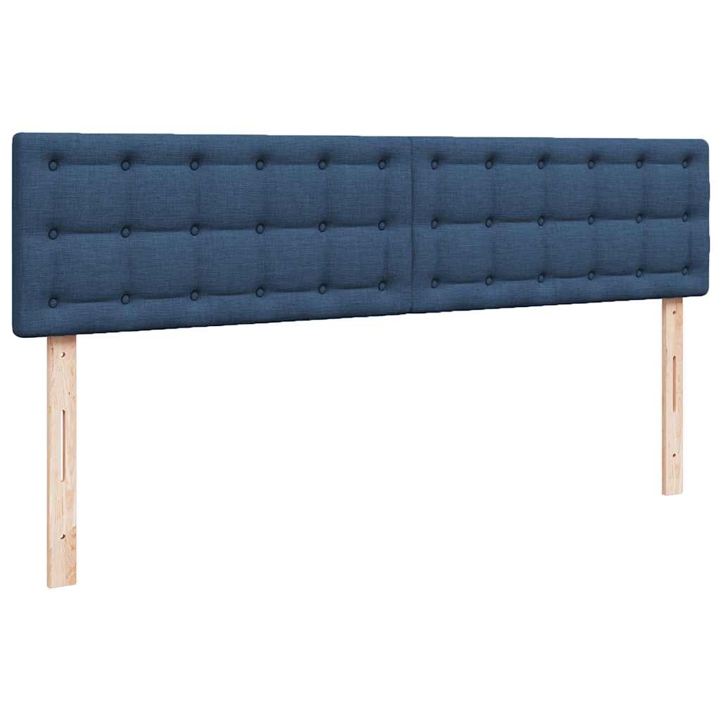 Ottoman bed met matras 180x200cm stof blauw is nu te koop bij PeponiXL, paradijselijk wonen!
