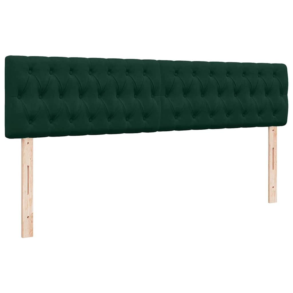 Ottoman bed met matrassen 180x200cm fluweel donkergroen is nu te koop bij PeponiXL, paradijselijk wonen!