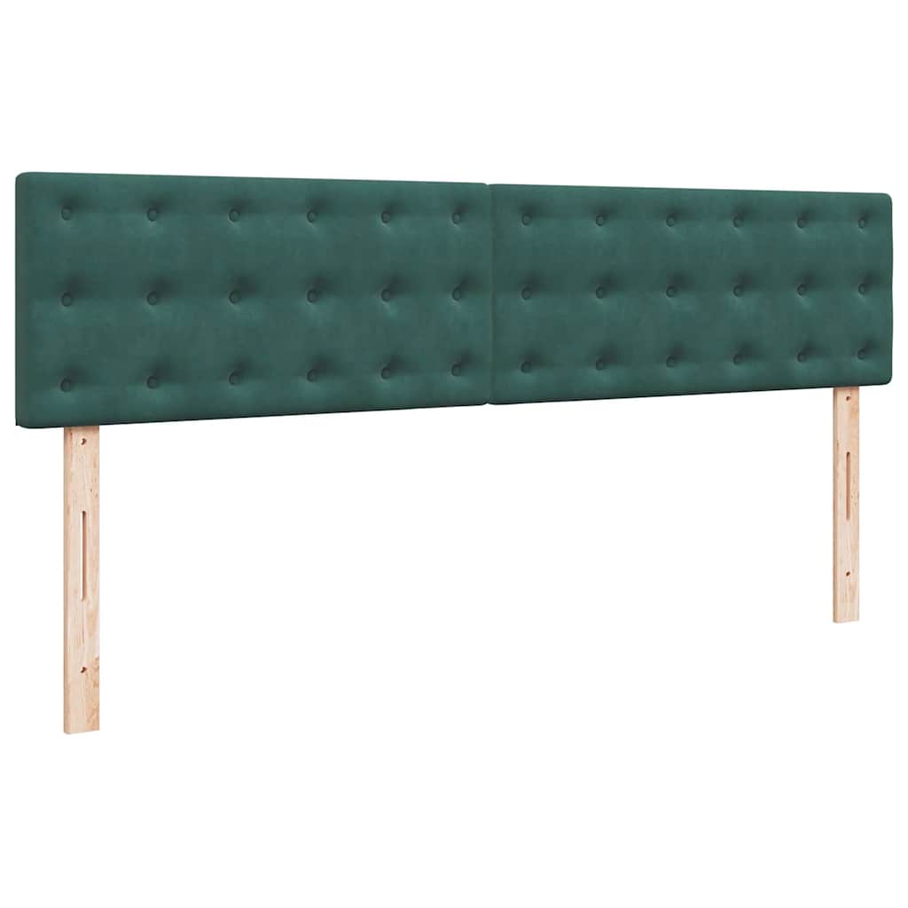 Ottoman bed met matrassen 180x200cm fluweel donkergroen is nu te koop bij PeponiXL, paradijselijk wonen!