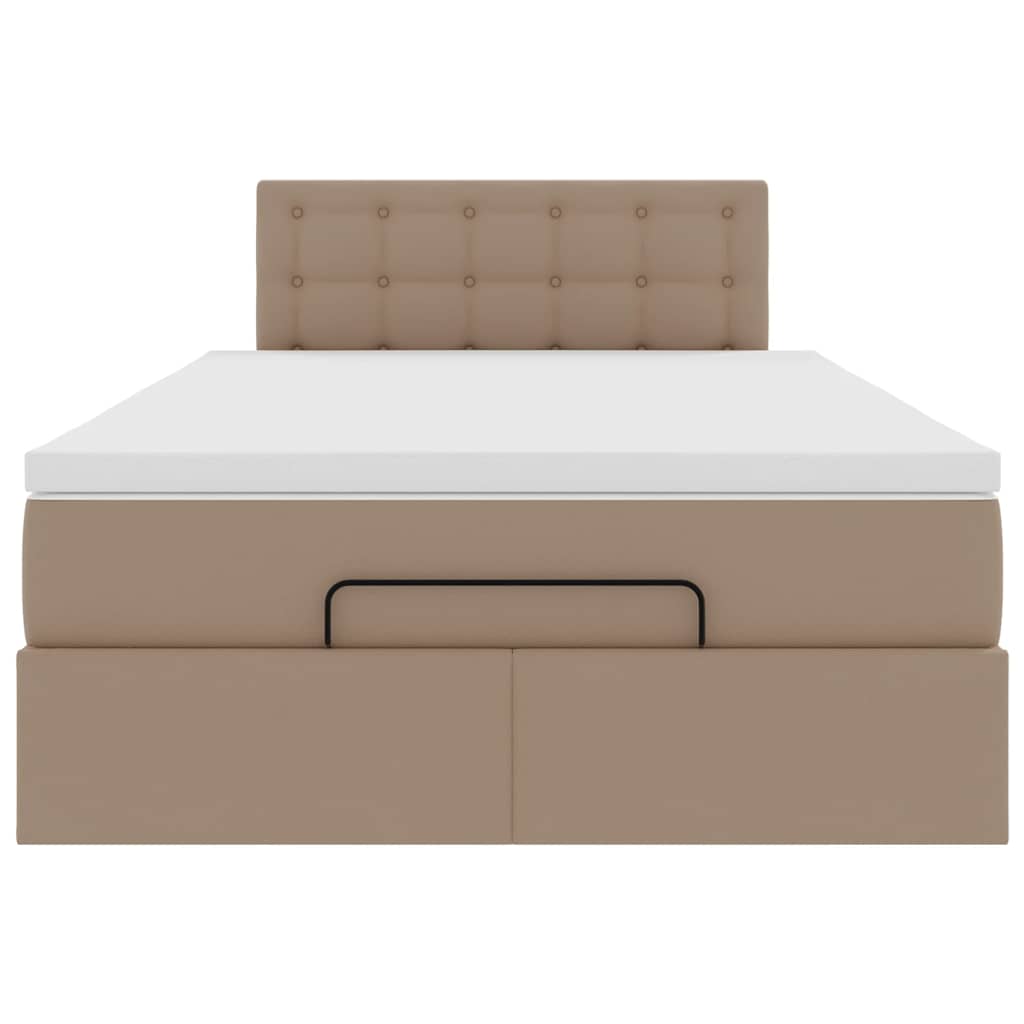 Ottoman bed met matrassen en LED's 120x200cm kunstleer is nu te koop bij PeponiXL, paradijselijk wonen!