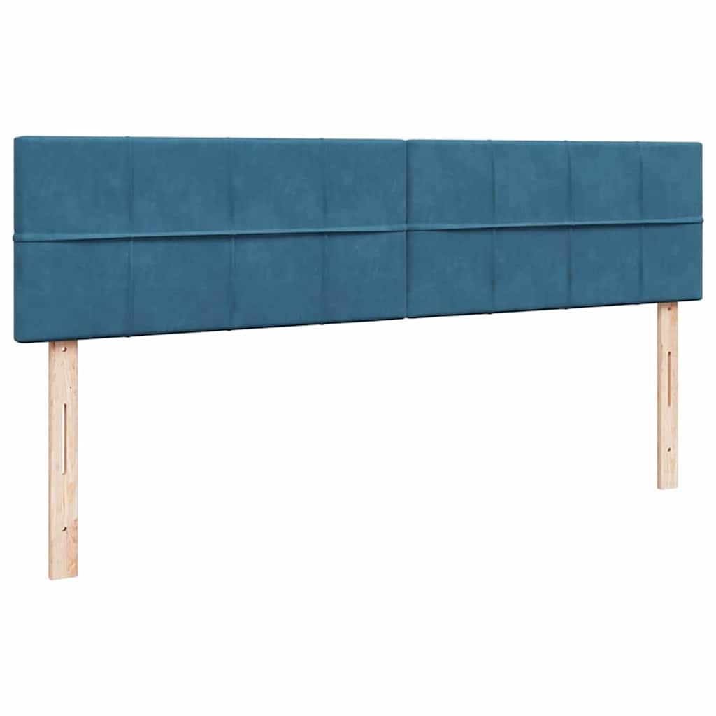 Ottoman bed met matrassen en LED's 160x200cm fluweel is nu te koop bij PeponiXL, paradijselijk wonen!