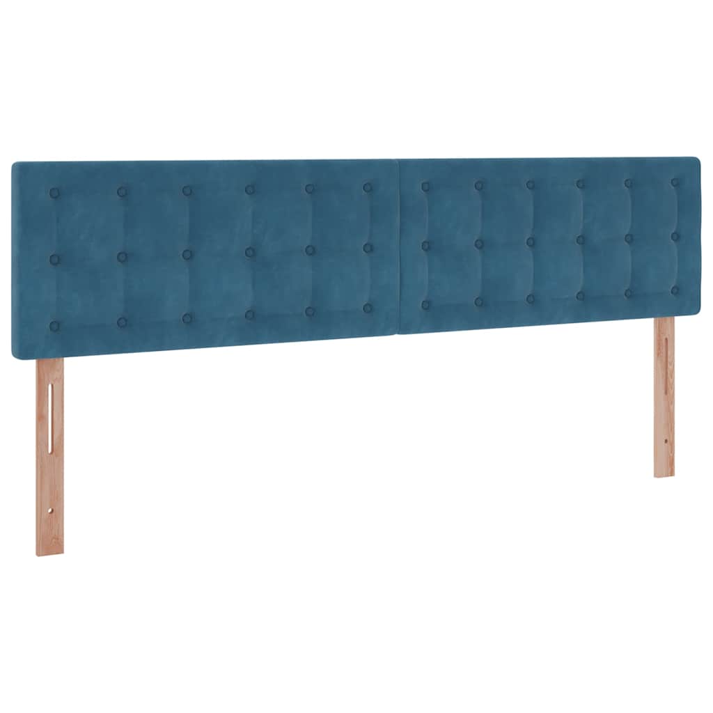 Ottoman bed met matrassen en LED's 160x200cm fluweel is nu te koop bij PeponiXL, paradijselijk wonen!