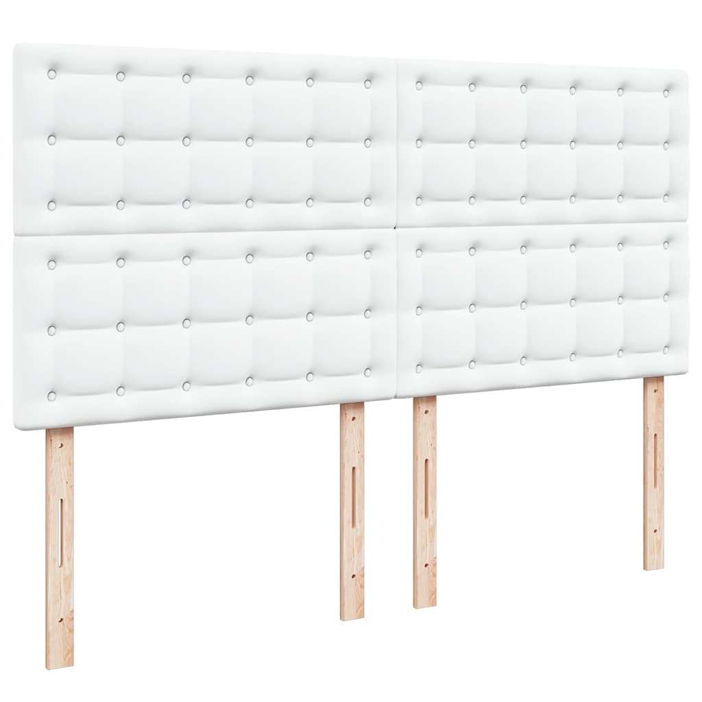 Ottoman bed met matras 160x200cm kunstleer wit is nu te koop bij PeponiXL, paradijselijk wonen!