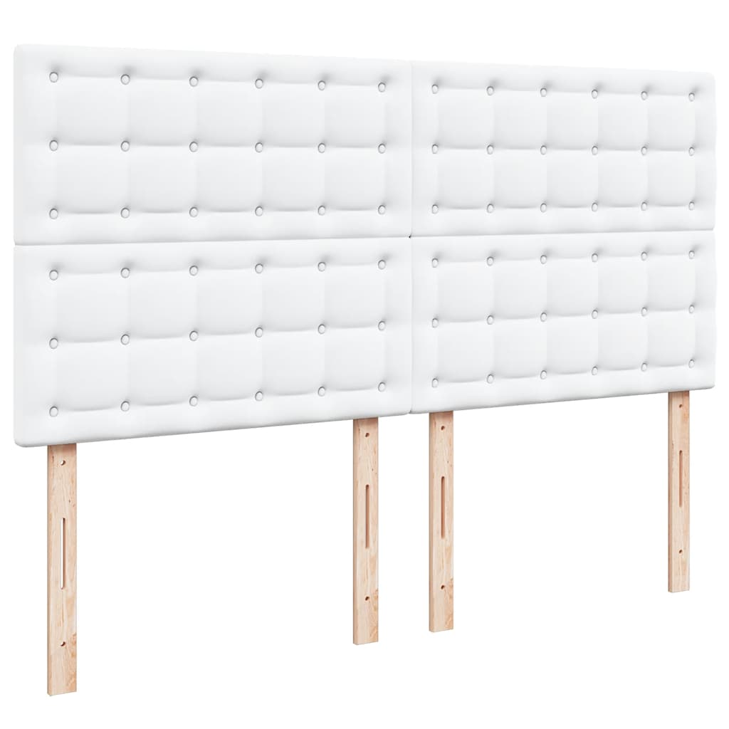 Ottoman bed met matras 180x200cm kunstleer wit is nu te koop bij PeponiXL, paradijselijk wonen!