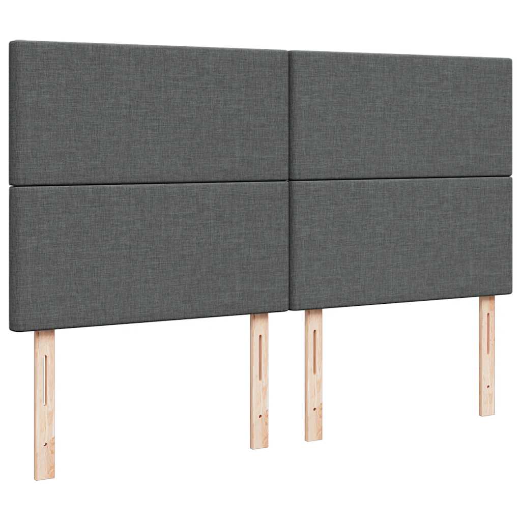 Ottoman bed met matras 160x200cm stof donkergrijs is nu te koop bij PeponiXL, paradijselijk wonen!