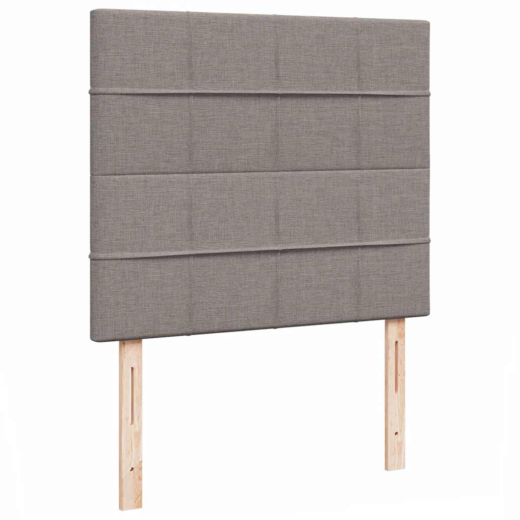 Ottoman bed met matras 120x190 cm stof taupe is nu te koop bij PeponiXL, paradijselijk wonen!