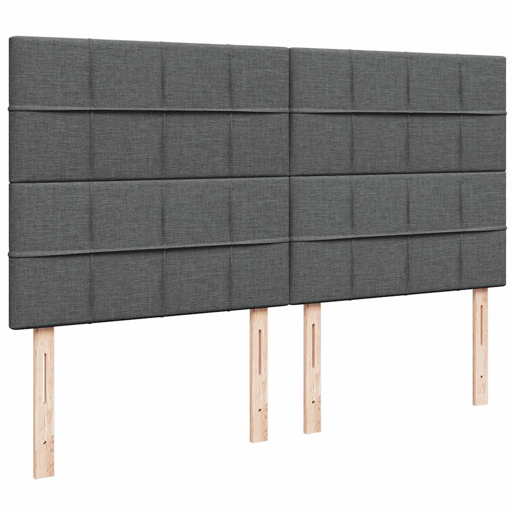 Ottoman bed met matras 160x200cm stof donkergrijs is nu te koop bij PeponiXL, paradijselijk wonen!