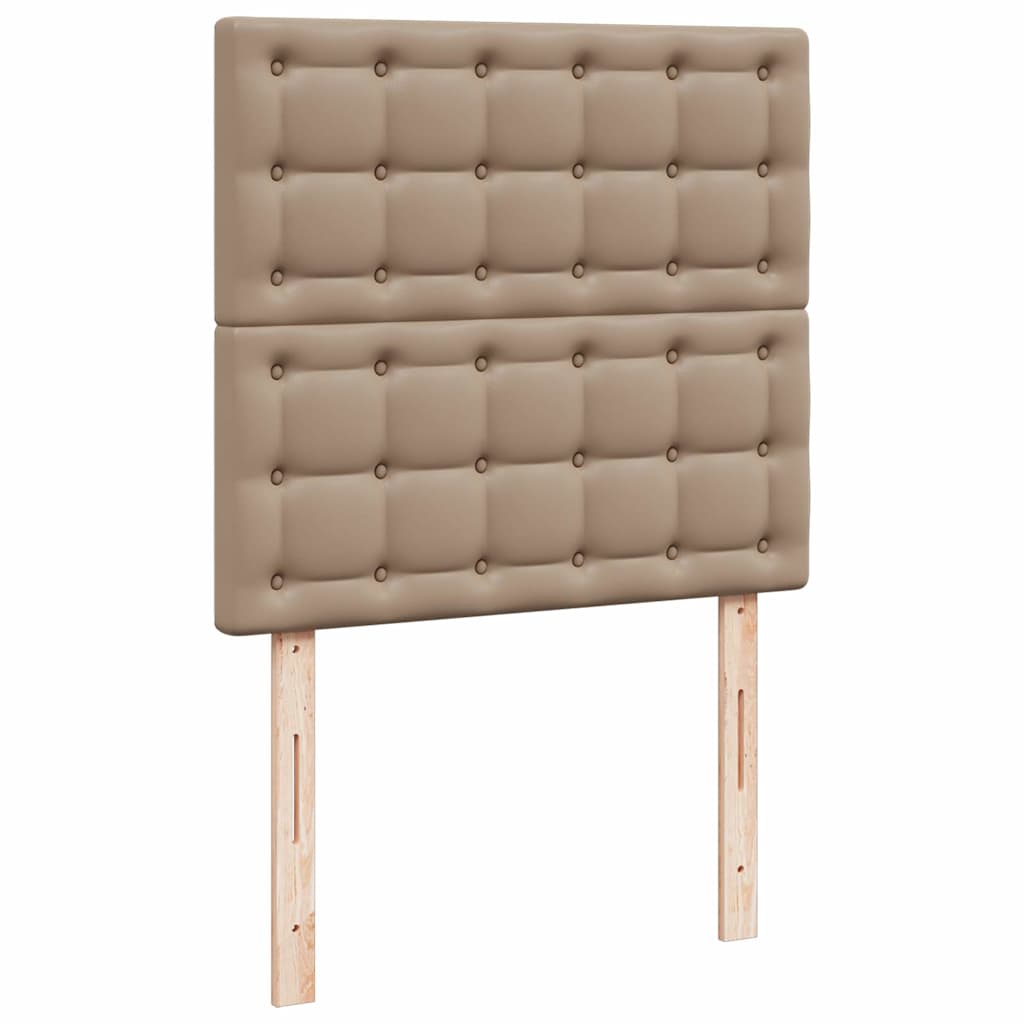 Ottoman bed met matras en LED's 90x200cm kunstleer