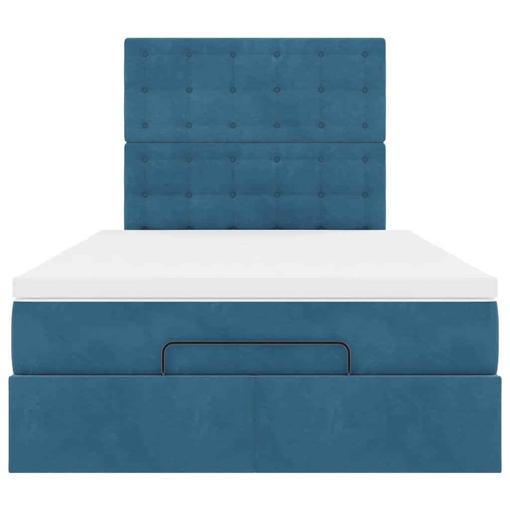 Ottoman bed met matrassen en LED's 120x200cm fluweel is nu te koop bij PeponiXL, paradijselijk wonen!
