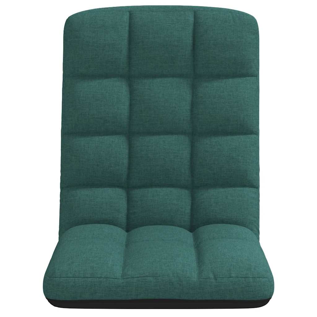 Opvouwbare vloerstoel donkergroen 71x51x62 cm stof is nu te koop bij PeponiXL, paradijselijk wonen!