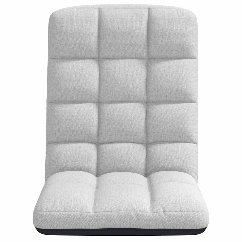 Opvouwbare vloerstoel Cloud Grey 71x51x62 cm Stof is nu te koop bij PeponiXL, paradijselijk wonen!