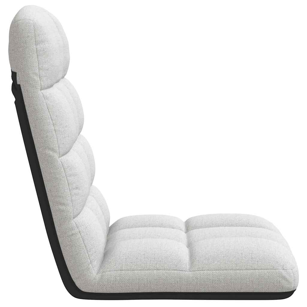 Opvouwbare vloerstoel Cloud Grey 71x51x62 cm Stof is nu te koop bij PeponiXL, paradijselijk wonen!