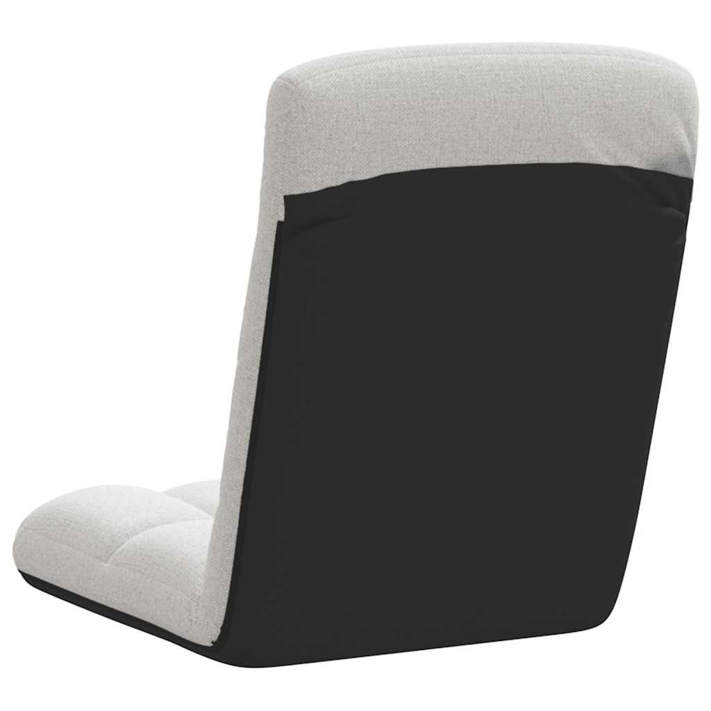 Opvouwbare vloerstoel Cloud Grey 71x51x62 cm Stof is nu te koop bij PeponiXL, paradijselijk wonen!