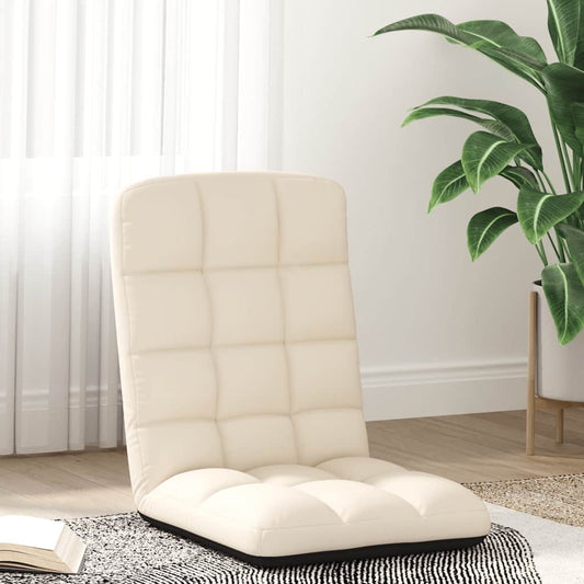 Opvouwbare vloerstoel linnen 71x51x62 cm is nu te koop bij PeponiXL, paradijselijk wonen!