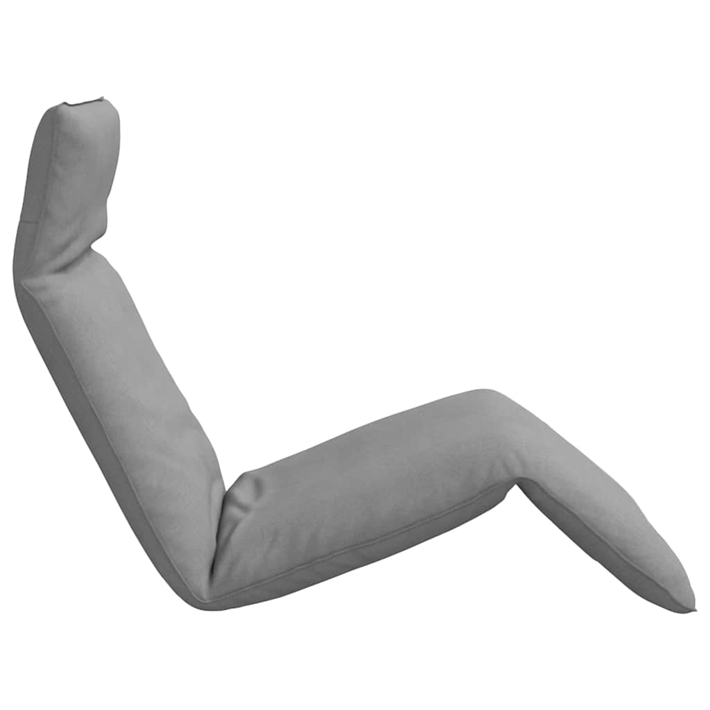 Ligstoel inklapbaar 175x54x8,5 cm Oxford stof grijs is nu te koop bij PeponiXL, paradijselijk wonen!