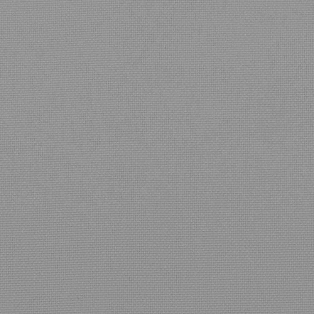 Ligstoel inklapbaar 175x54x8,5 cm Oxford stof grijs is nu te koop bij PeponiXL, paradijselijk wonen!