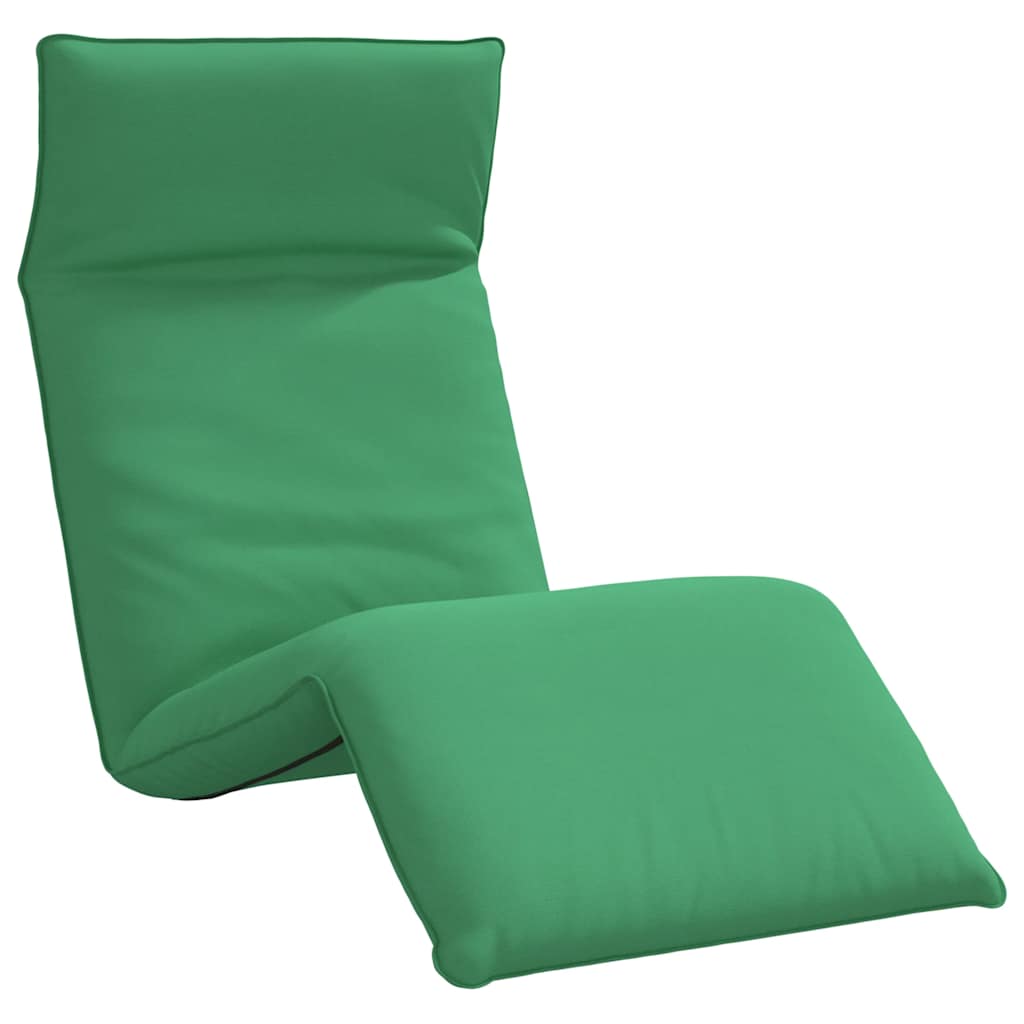 Ligstoel inklapbaar 175x54x8,5 cm oxford stof groen is nu te koop bij PeponiXL, paradijselijk wonen!